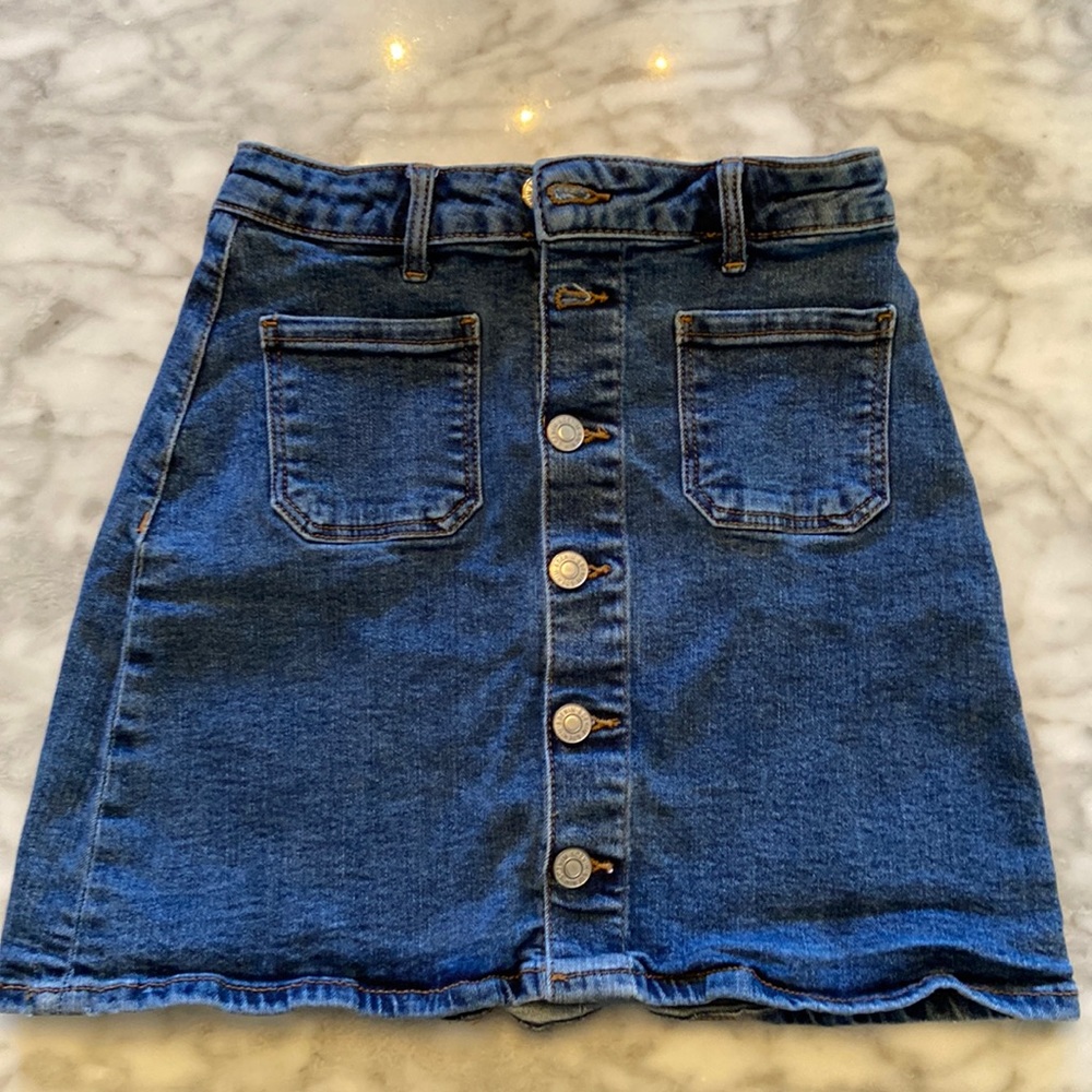 H&M denim skirt
